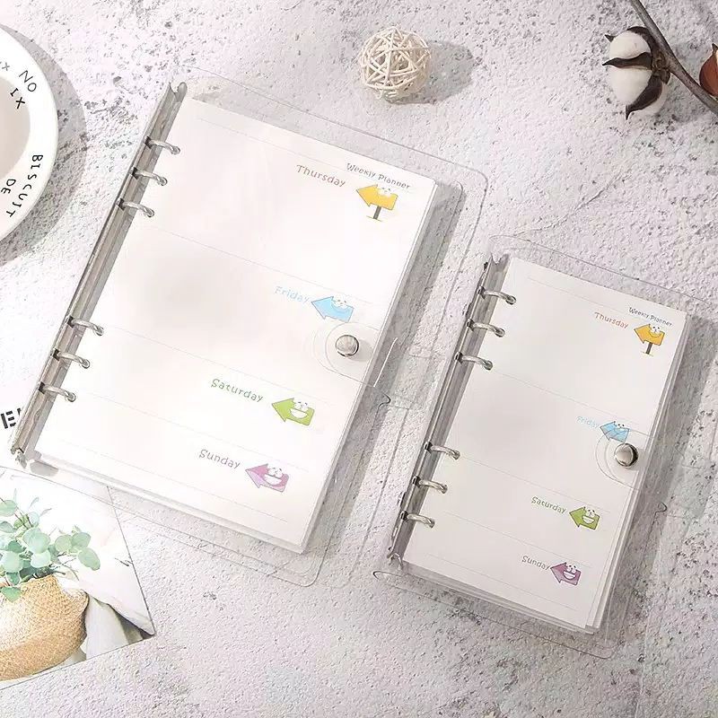 

(CLEARANCE SALE) transparan binder cover only + penggaris