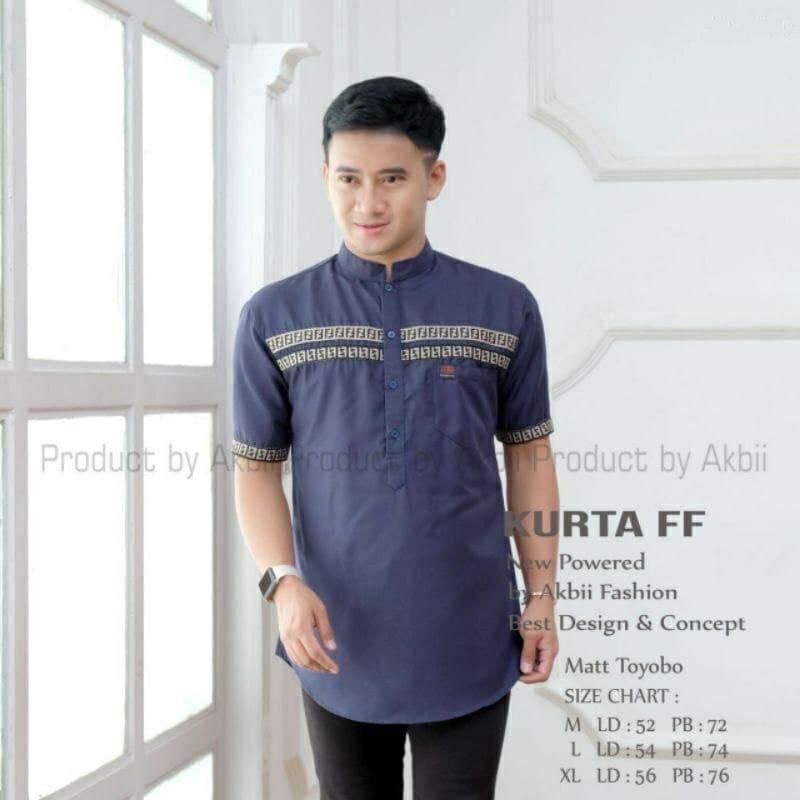 KURTA PRIA LENGAN PENDEK FATKHAN91