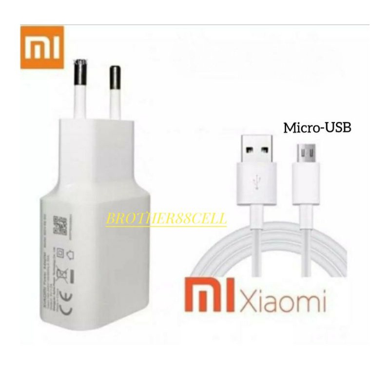 CHARGER XIAOMI ORIGINAL MICRO USB SUPPORT FAST CHARGING