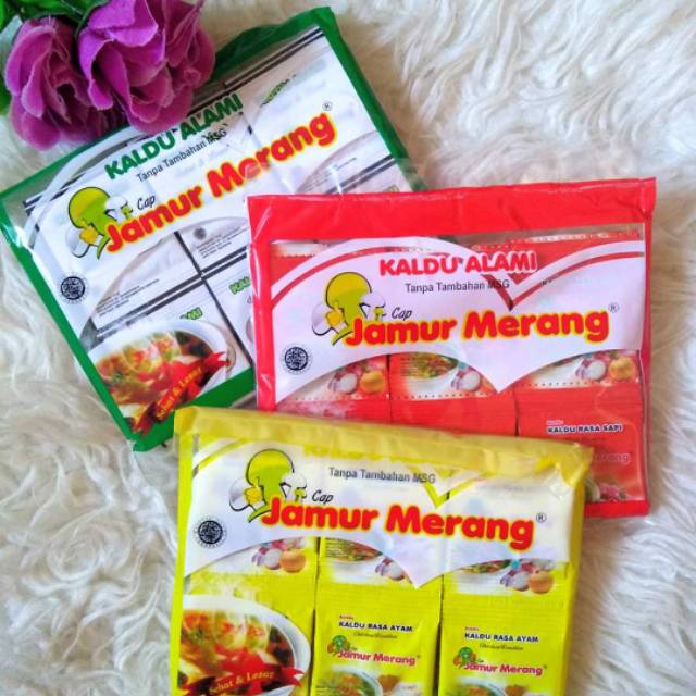 

Kaldu jamur alami isi 30 pcs
