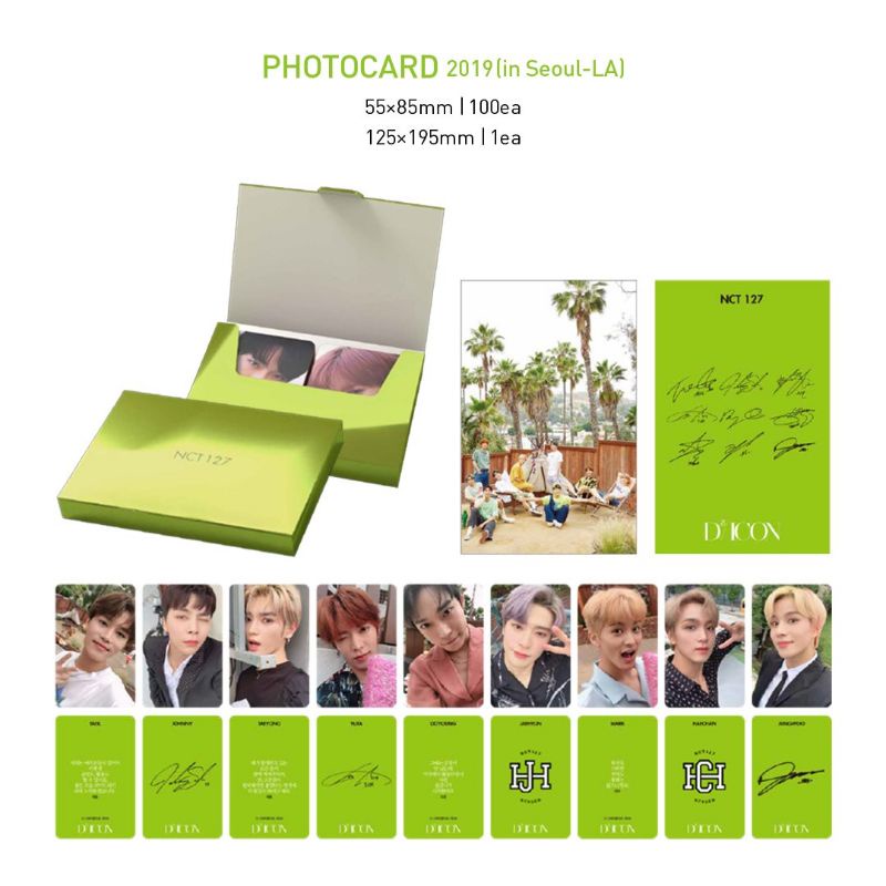 [SHARING] DICON PHOTOCARD 101 NCT 127