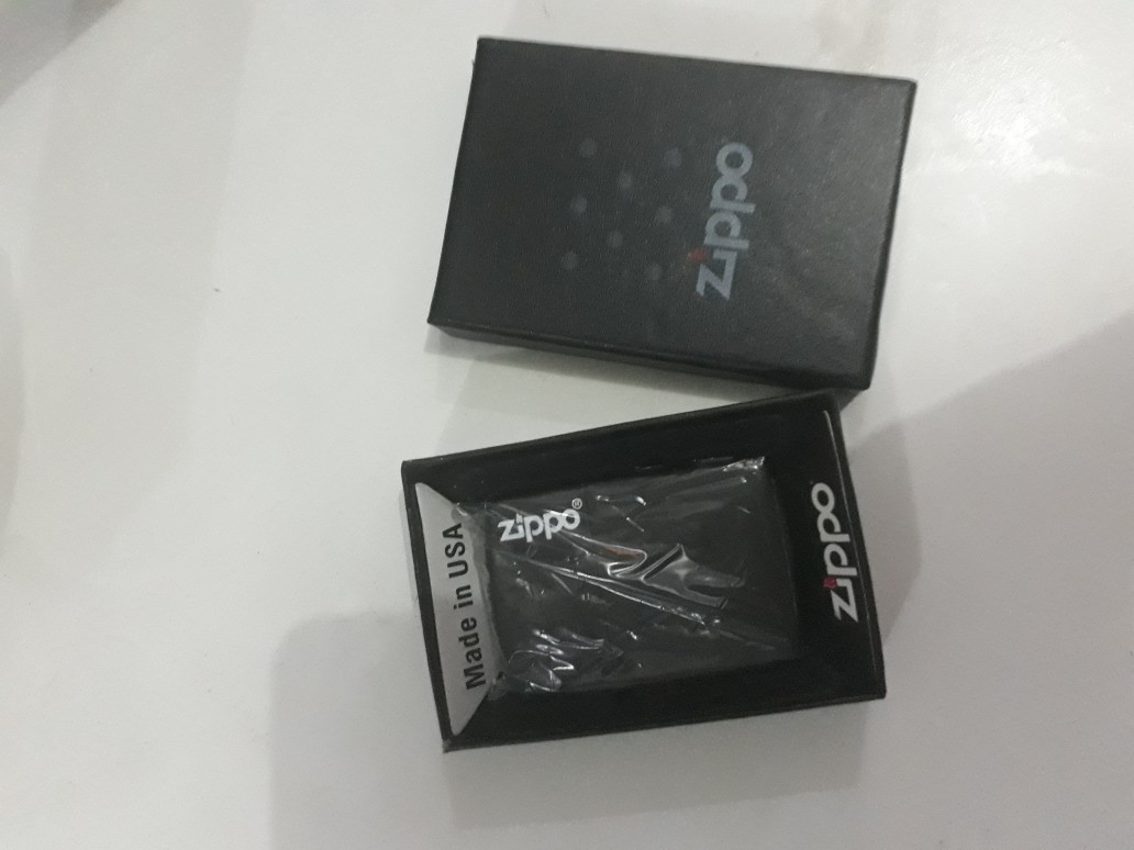 Zippo Matte Grade Ori - Zippo Mate - Zippo Exclusive - Include Box - 5 Warna