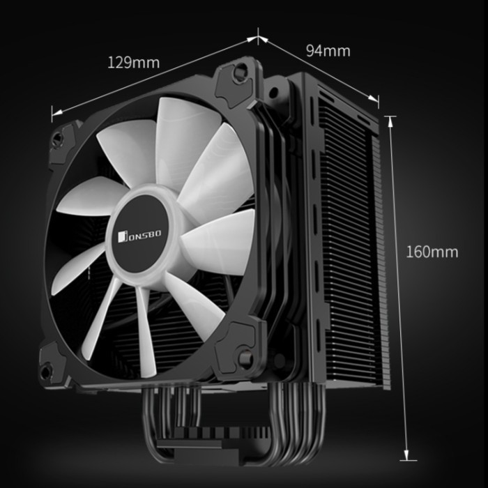 JONSBO CR-201 RGB CPU Fan Cooling / HSF Cooler