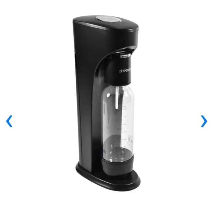 ___] Drinkmate Soda Maker 1 Ltr - Hitam+gas