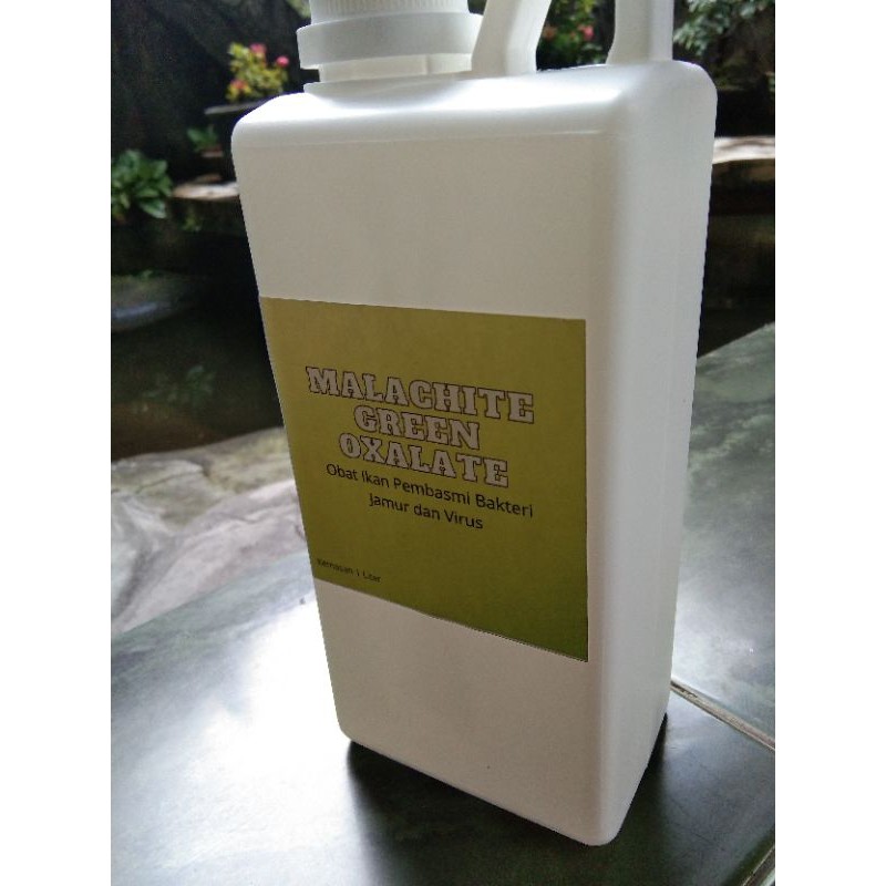 Malachite Green Oxalate 1 liter - Obat Ikan Hijau Pembasmi Parasit