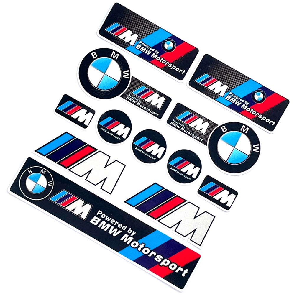 Stiker Reflektif Bahan Vinyl Kualitas Tinggi untuk Mobil BMW