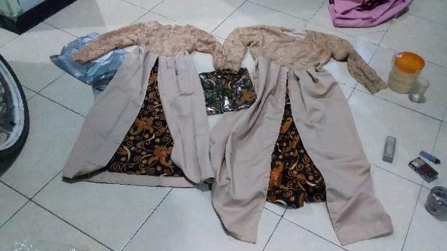 Maura Couple - Sania Ruffle Batik Couple Ori Ndoro Jowi Dnt Garansi Termurah Shopee - Kebaya Modern