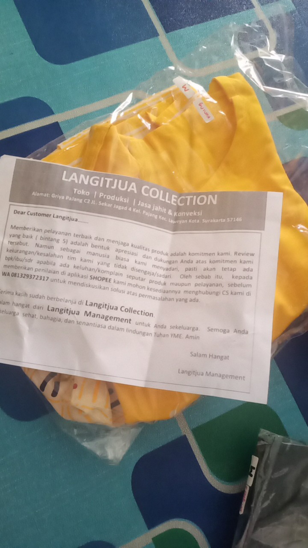 Tunik Candra Dewi Size S M L Xl Xxl | Dress Batik Asli Solo