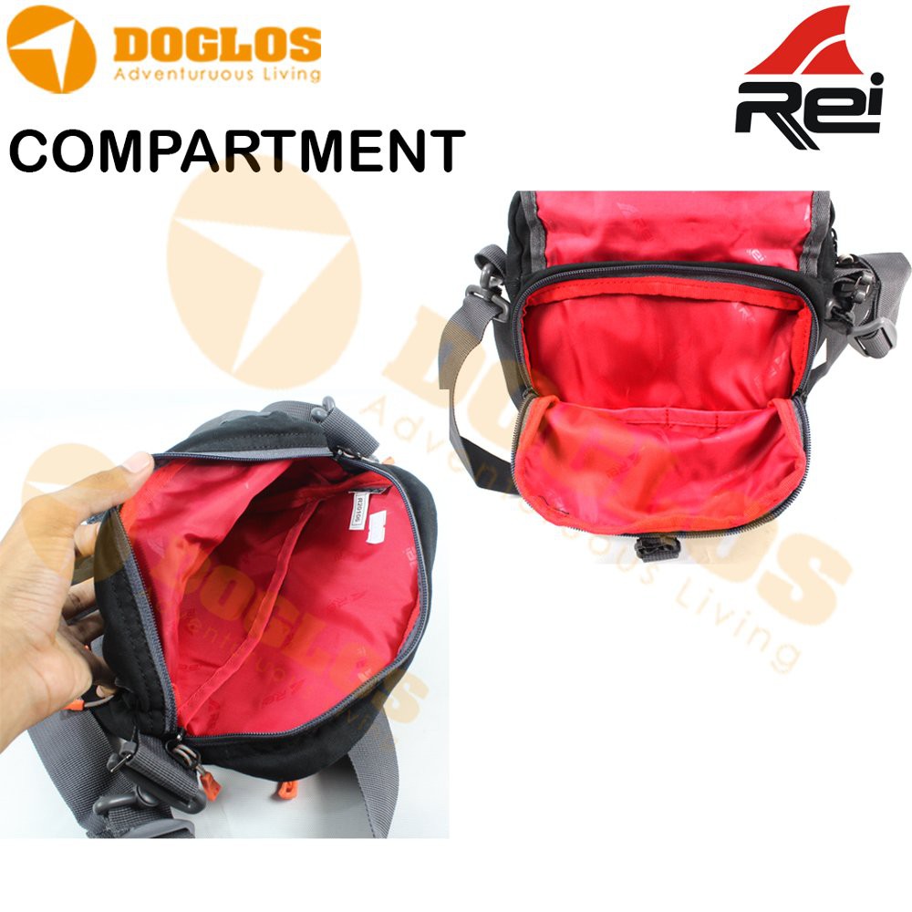 LIMITED  Tas Selempang Rei Dominia gunung outdoor hiking travel pouch  TERBARU