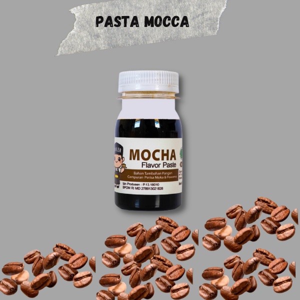 

✔️Splash⚡ MOHLER Pasta perisa pewarna MOKA / MOCHA Bahan tambahan pangan untuk penguat Aroma, Rasa, dan Warna Paste Mocha 60 GR