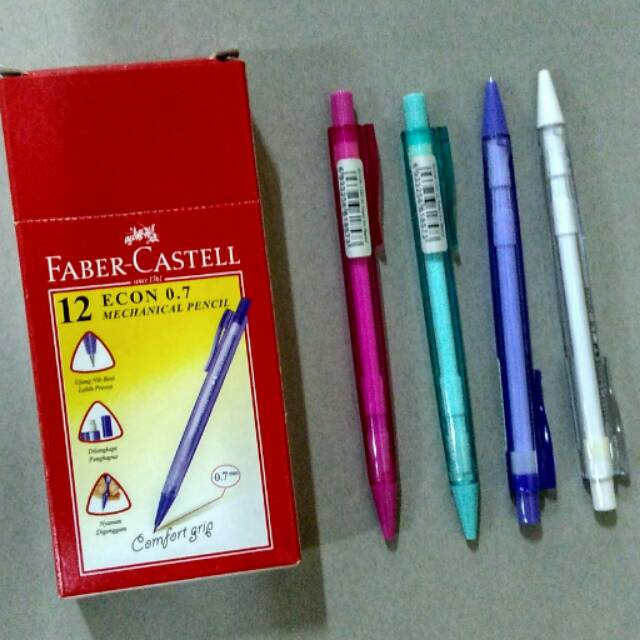 

Pencil mekanik faber castell econ 0,7 dan 0,5 m