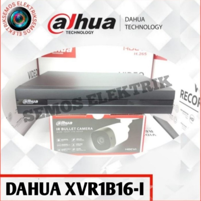DVR DAHUA SERIES COOPER 16CHANNEL XVR1B16 Support H.265+ / Pentabrid