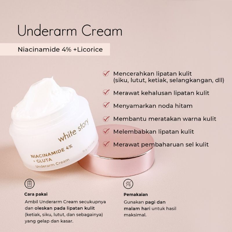 White Story Underarm Cream