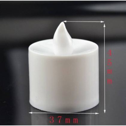 Lampu Tidur Lilin Elektrik Mini LED Candle Light Lampu Dekorasi Hias Portable 50