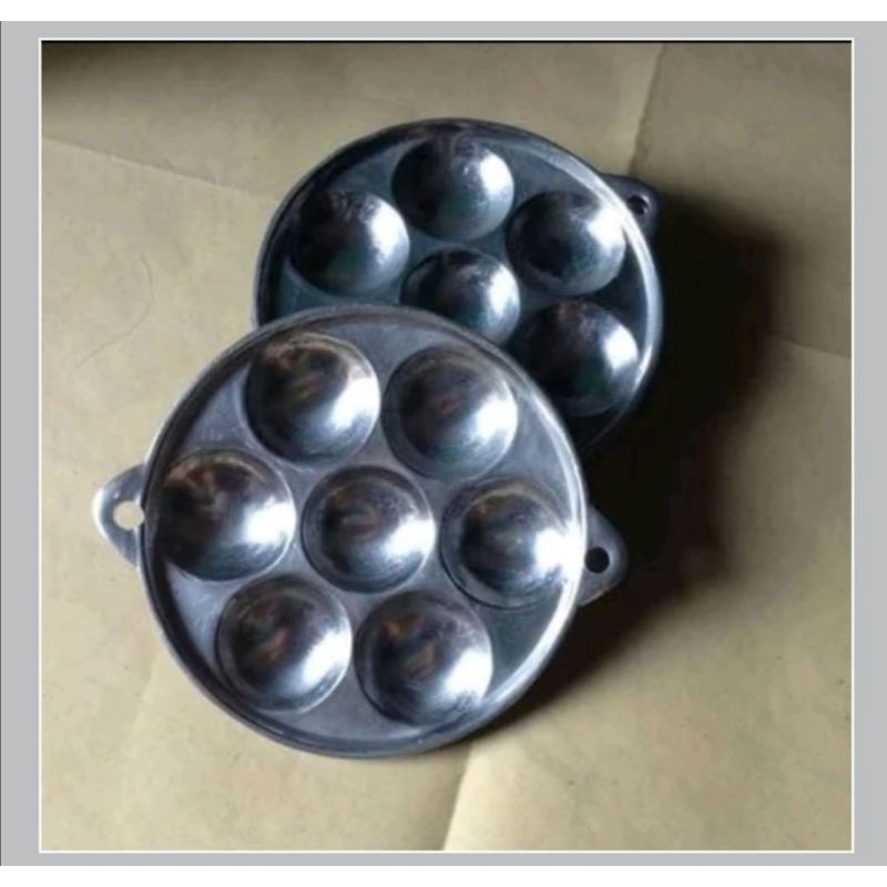 Cetakan Kue Cubit 7 Lubang