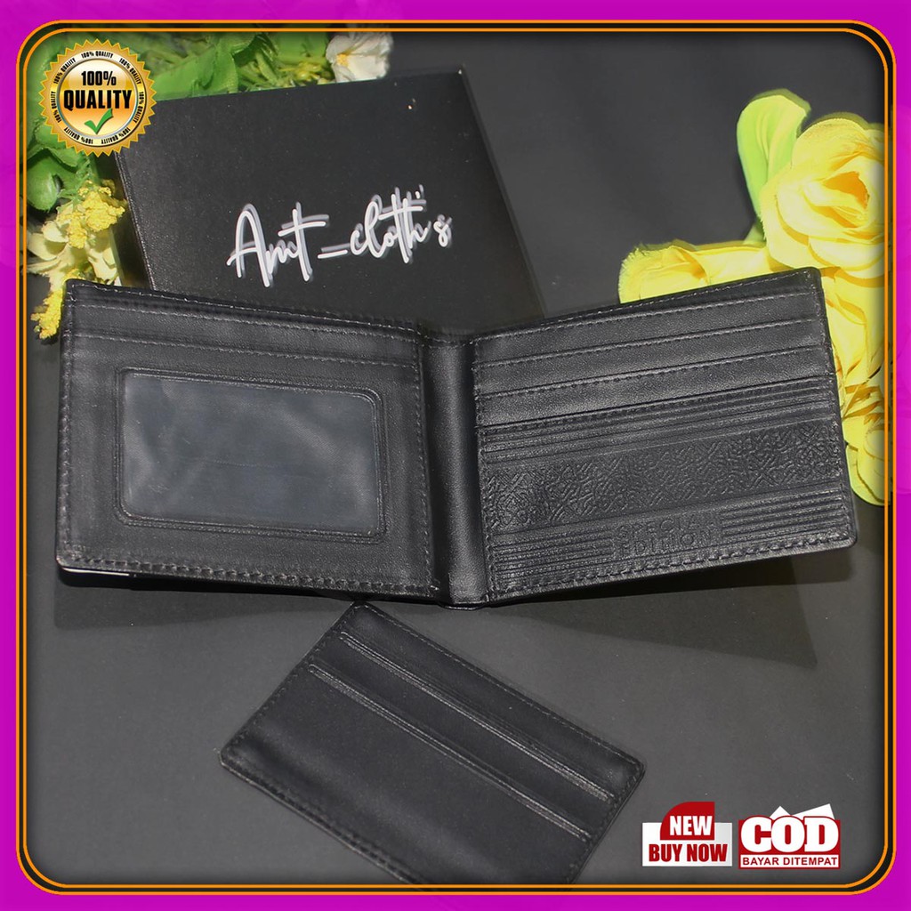 Dompet Cowok Distro Kekinian Bahan sintetik BAYAR DI TEMPAT