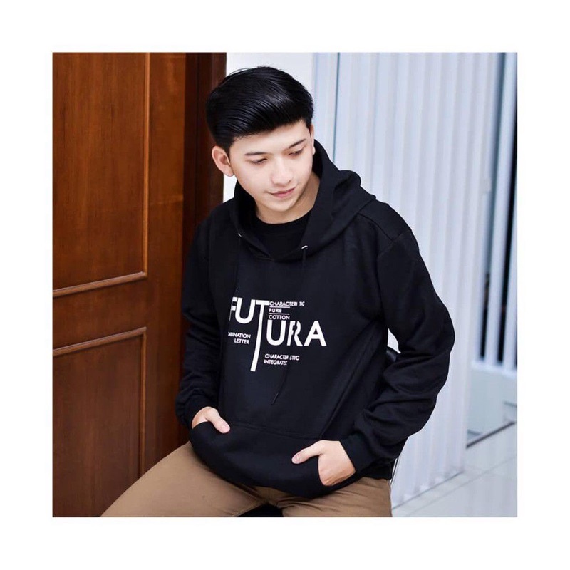 JAKET SWEATER HOODIE PRIA FUTURA TERLARIS DAN TERKEREN