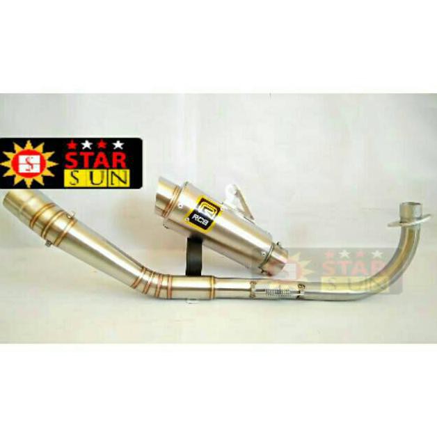 Knalpot racing RCB jupiter z suprax 110 125 blade 110 125 vega kharisma smash shogun Revo dll Promo