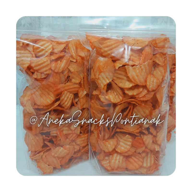 

KERIPIK SINGKONG RASA BALADO 500GR