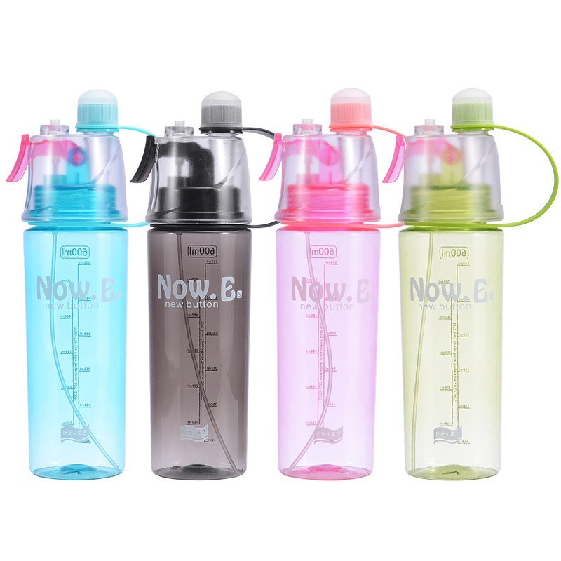 Botol Minum Spray New B / Now E Sport Bottle Water 600ML