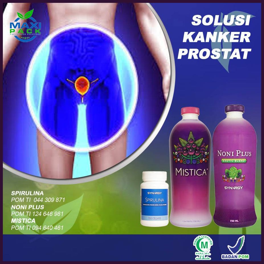 ]NT» MaxiPack Mistica + Spirulina - Mengobati Gejala Kanker Prostat 