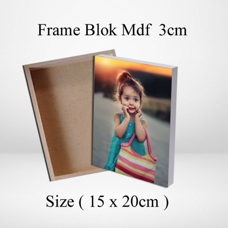 cetak foto block custom mdf