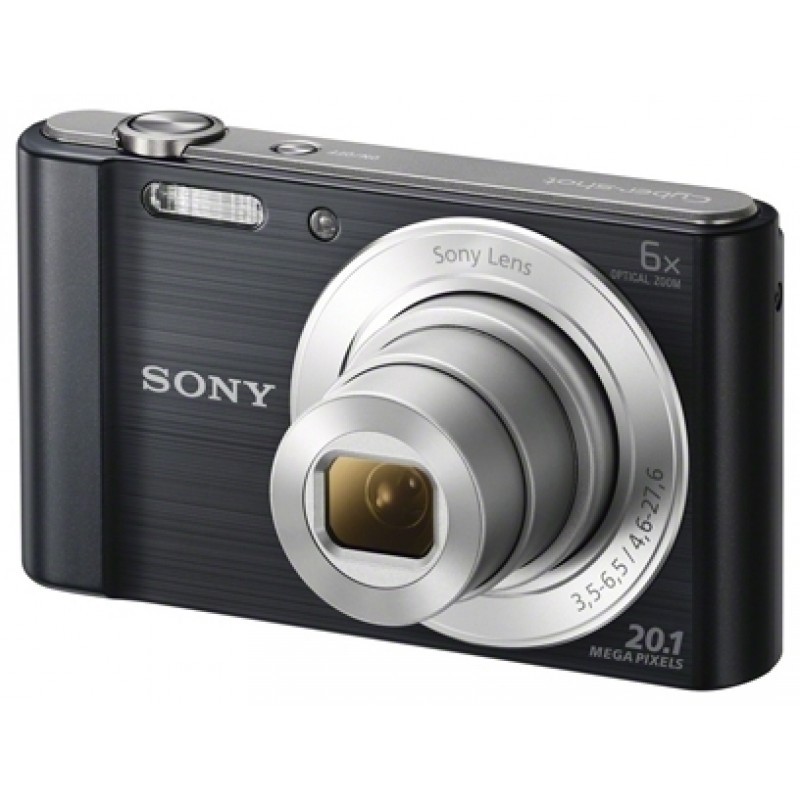 Sony DSC W810 Black 20MP | Kamera Digital W 810 Hitam Cyber-Shoot