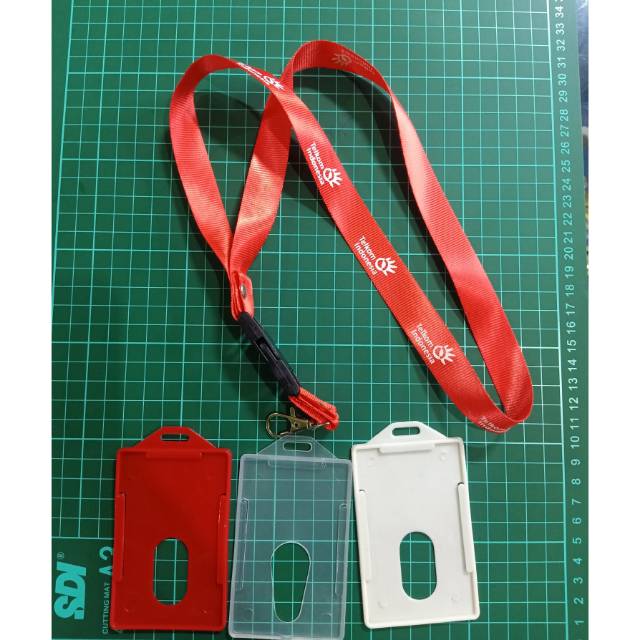 

TALI LANYARD ID CARD TELKOM INDONESIA PLUS CASE