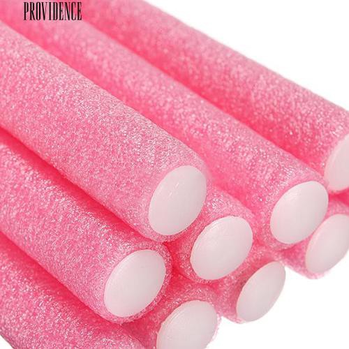 [Bayar Di Tempat]10 Pcs Curler Pembuat Busa Lembut Bendy Putar Curls Alat DIY Styling Hair Rollers