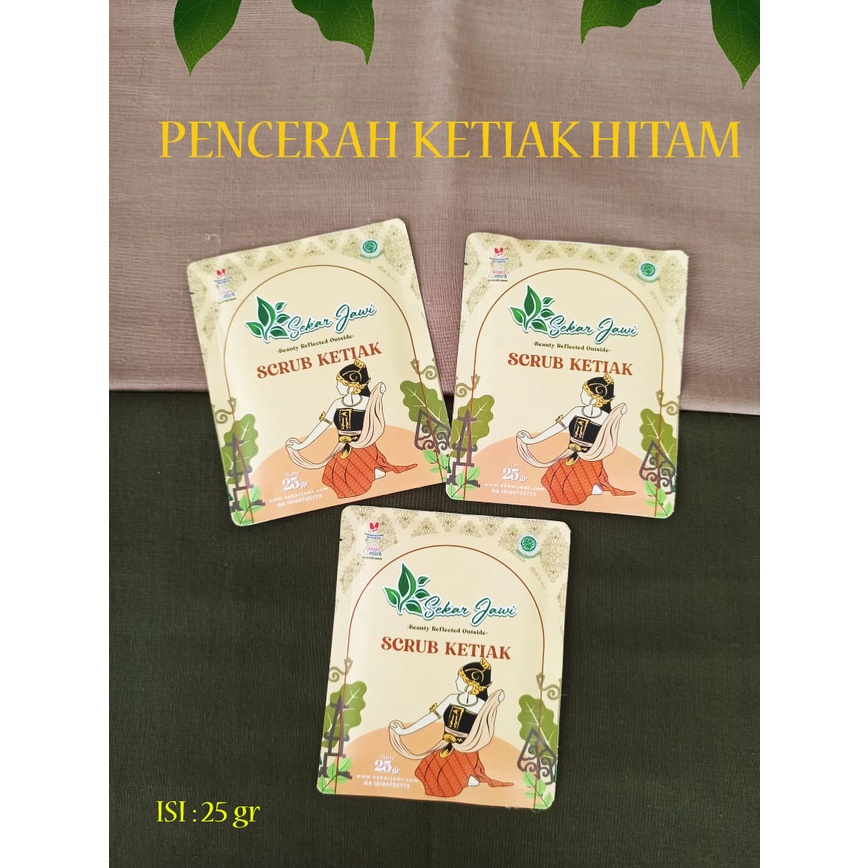 Mencerahkan Ketiak Hitam, Ketiak Wangi, Ketiak Putih, Mengilangkan Bau Badan