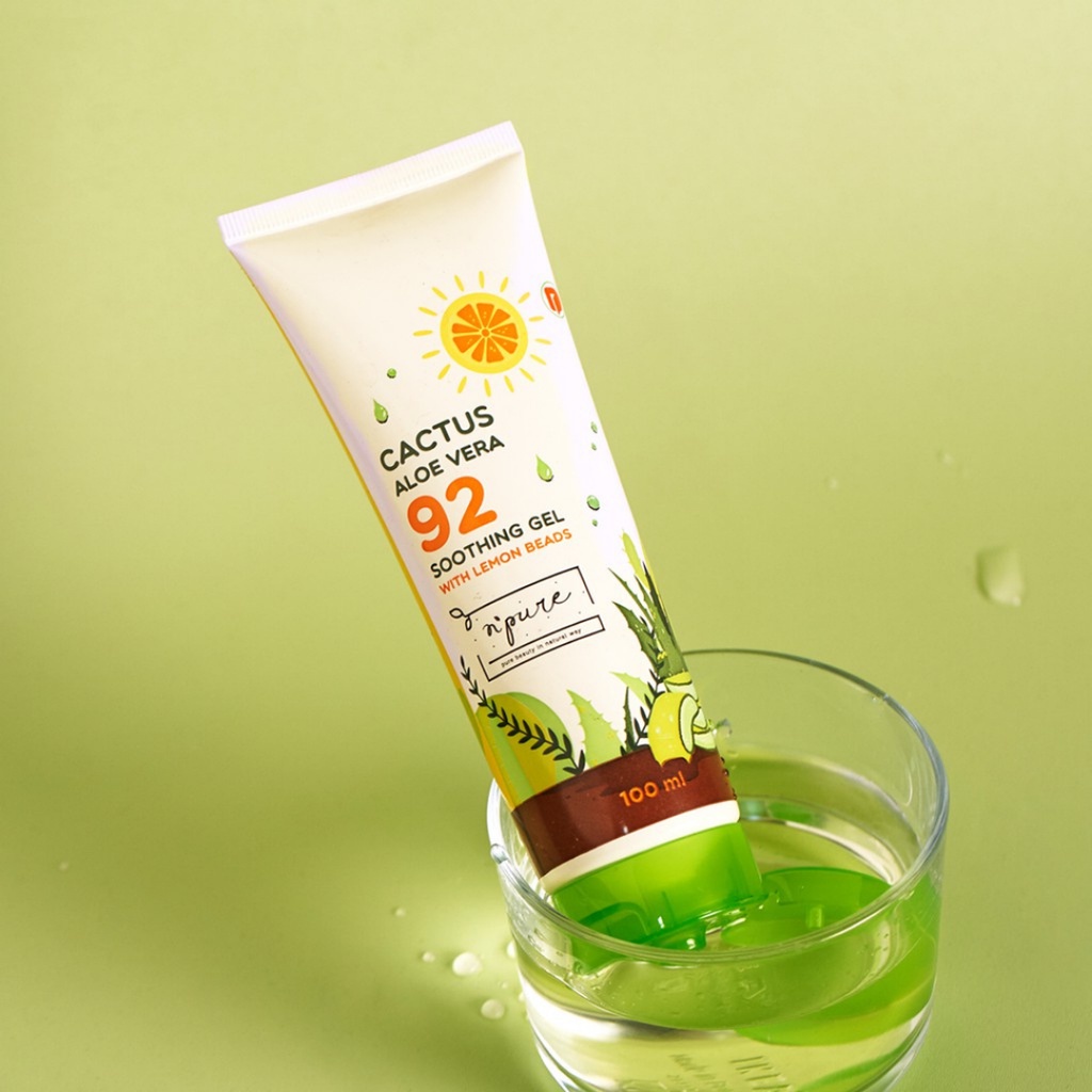 [ FREE GIFT ] NPURE Cactus Aloe Vera Soothing Gel 300 ml