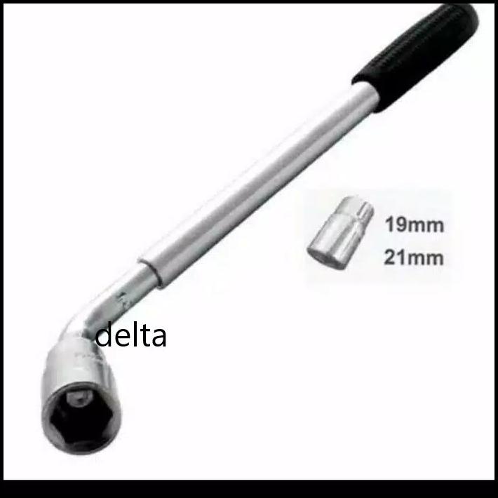 Kunci Roda Tarik Mobil Mata Shock 19/21Mm