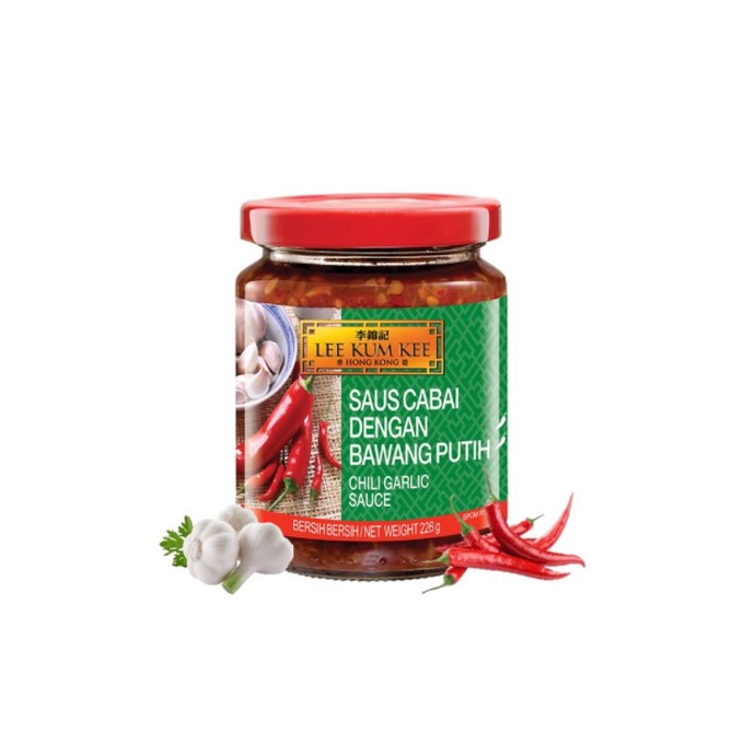 Lee Kum Kee Chili Garlic Sauce 226 gr - Saus Cabai Bawang Putih