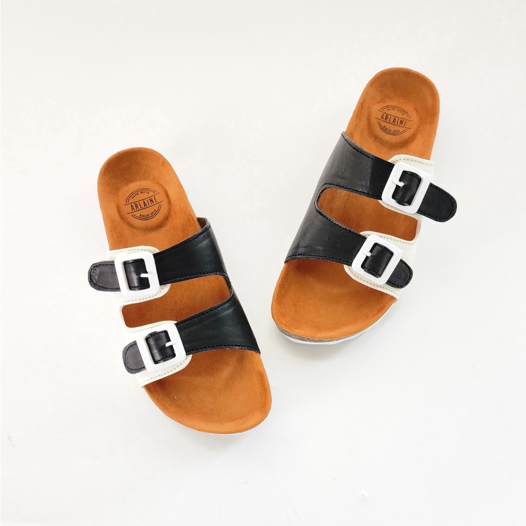 ARLAINE YOSHIE Sandal Casual wanita Sandal Puyuh Sandal Birken 2 Warna BM.01