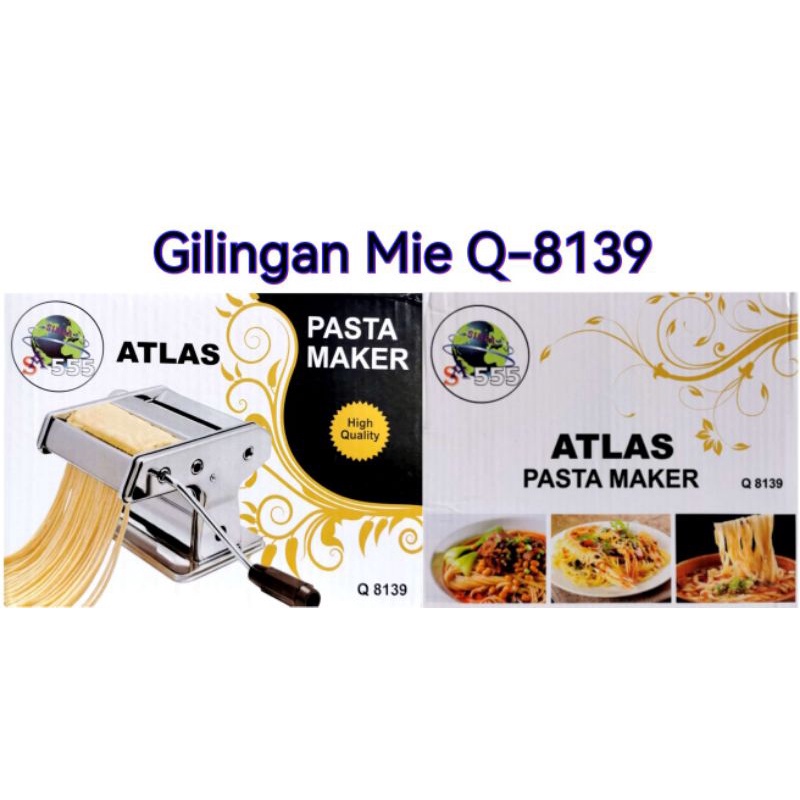 Homelux Ampia Pasta Maker AMP 150 / Gilingan Mie Manual Q-8138 / Q2 Gilingan HA-8150/ Crown Gilingan 4828