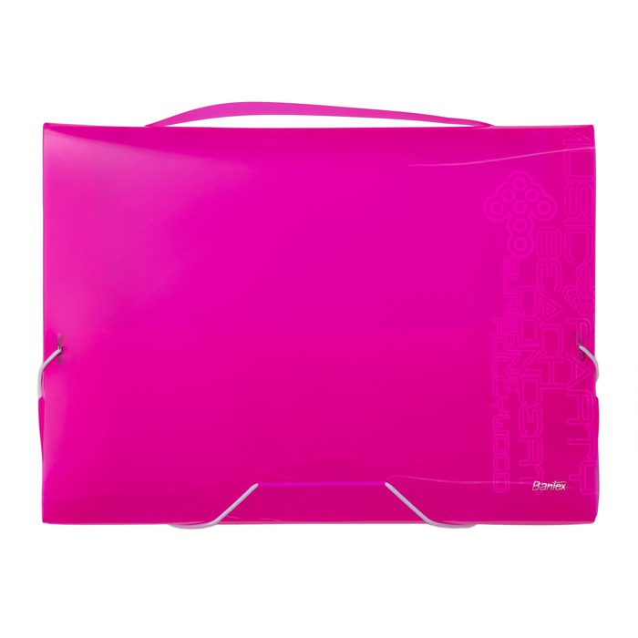 

Bantex PP Jolly Bright Document Box File Violet ref. 3612 19