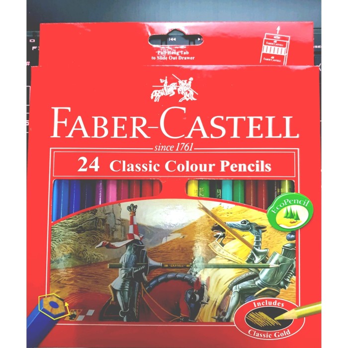

Hari Ini Pensil Warna Faber Castell Classic Colour 24 Hemat
