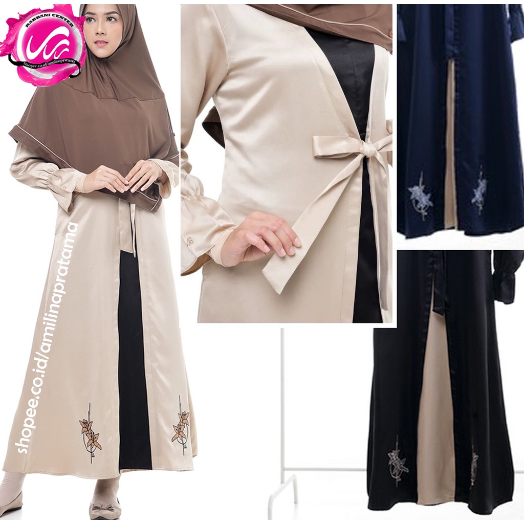 gamis rabbani neysa dress lebaran trend
