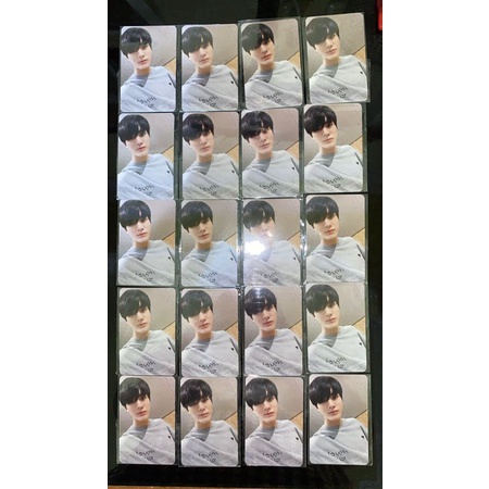 PHOTOCARD BENE JENO OWHAT PC BENE NCT DREAM ALBUM HELLO FUTURE