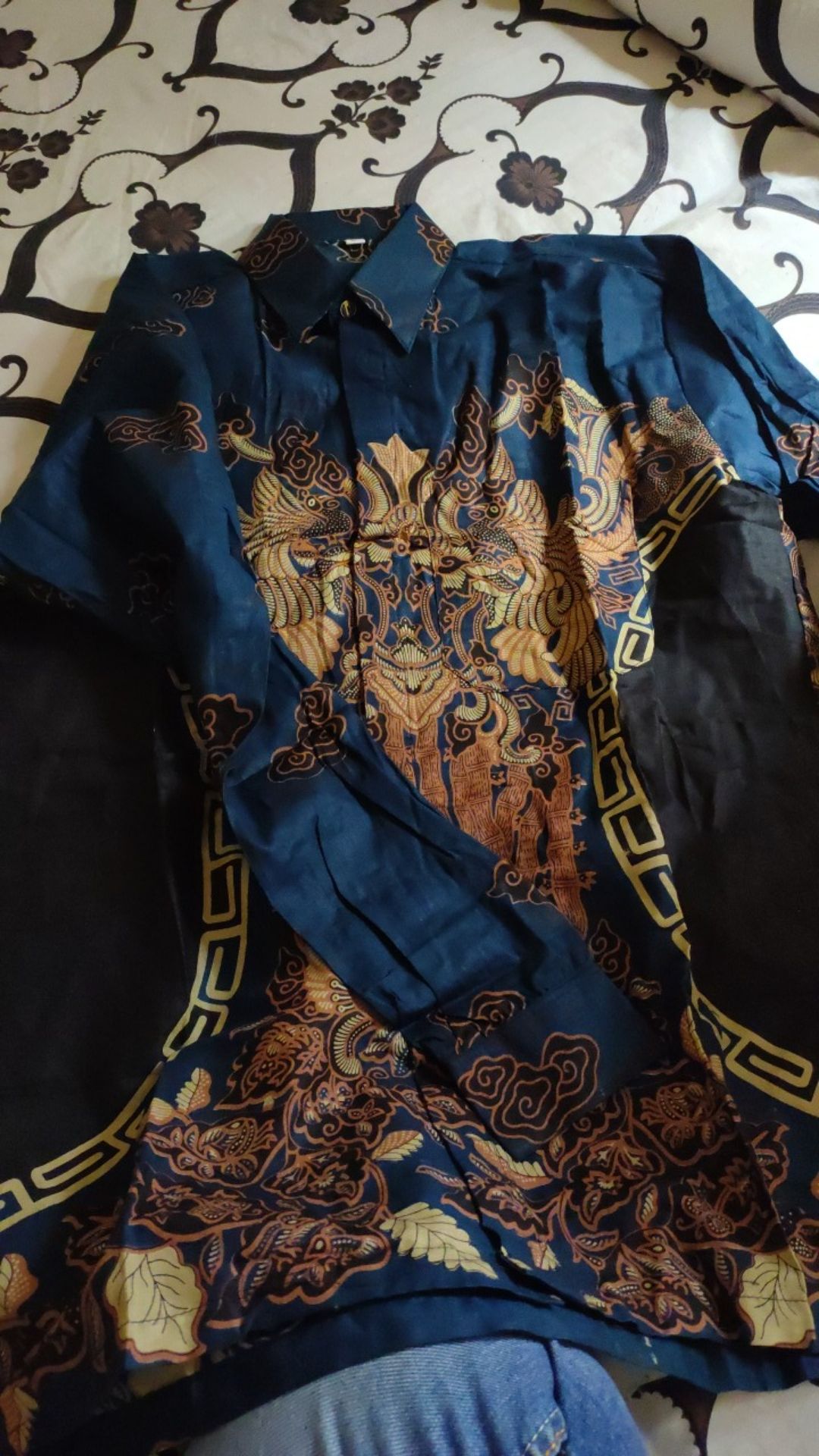 Sekar Jagat Kemeja Batik Pria Baju Batik Reguler M.l.xl