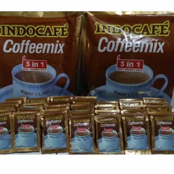 

[KODE 8635] Kopi Indocafe Coffeemix 3 in 1 renceng/renteng 10x20gr / Indocafe Coffemix