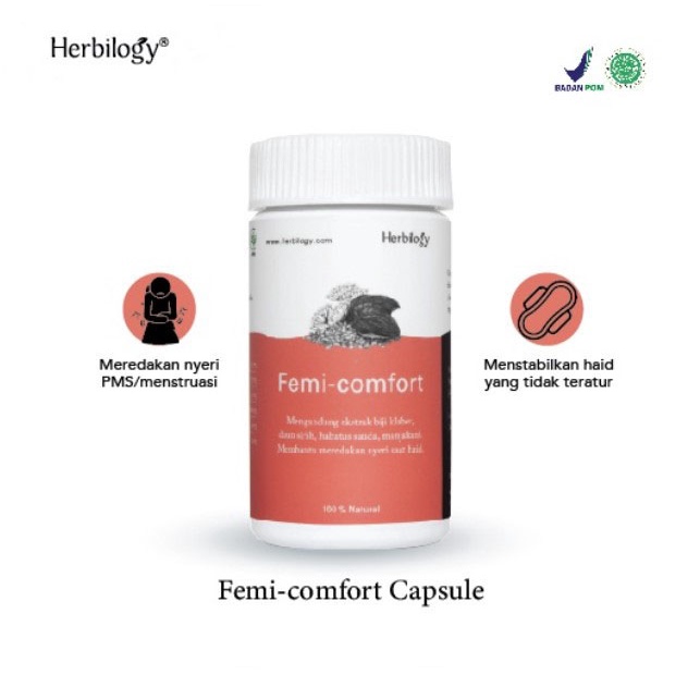 Herbilogy Femi Comfort - Haid 60 Kapsul