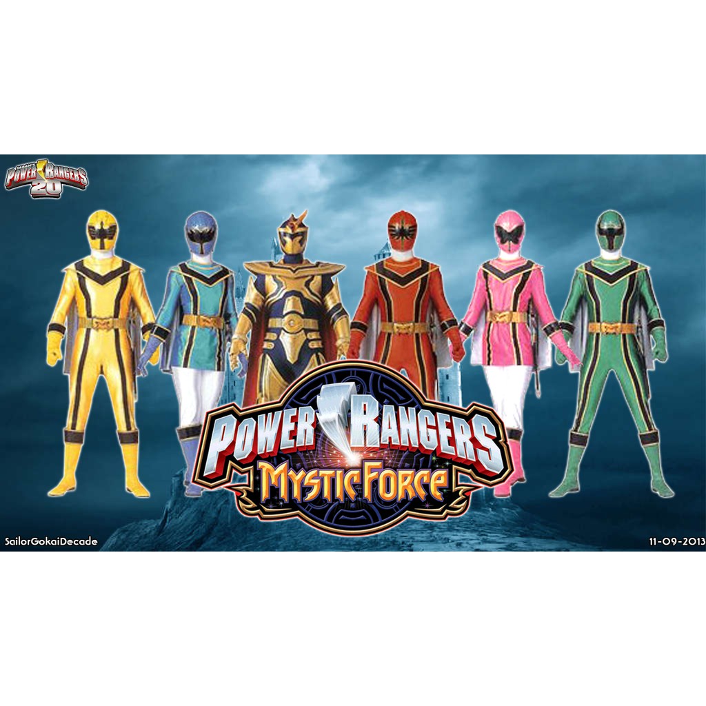 DVD Power Rangers Mystic Force Subtitle Indonesia