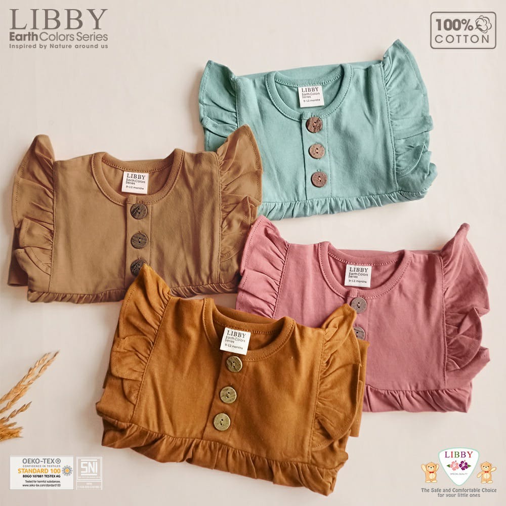 LIBBY EARTH COLORS SERIES NARA DRESS-dress anak perempuan