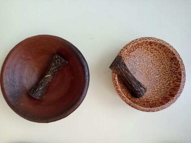 Wadah Sambel Tanah Liat 6cm / Tempat Sambel Tanah Liat Cantik Free Bubble