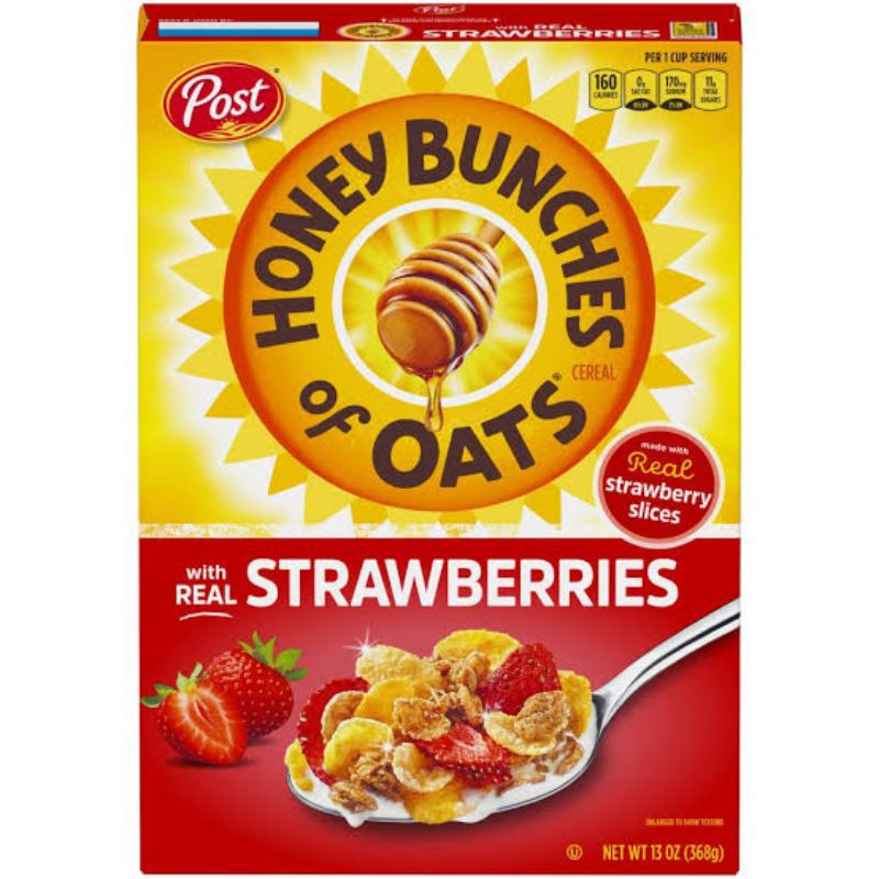 

POST HONEY BUNCHES OF OATS WITH STRAWBERRIES 368GR