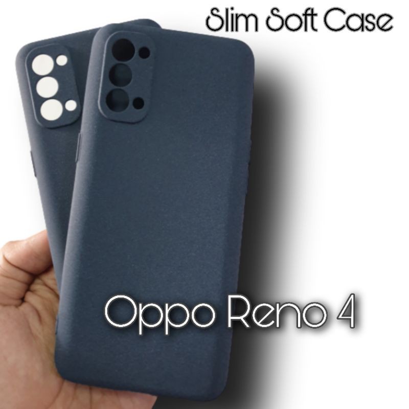 Case Oppo Reno 4 - Premium Matte Soft Casing Reno 4 - 4G