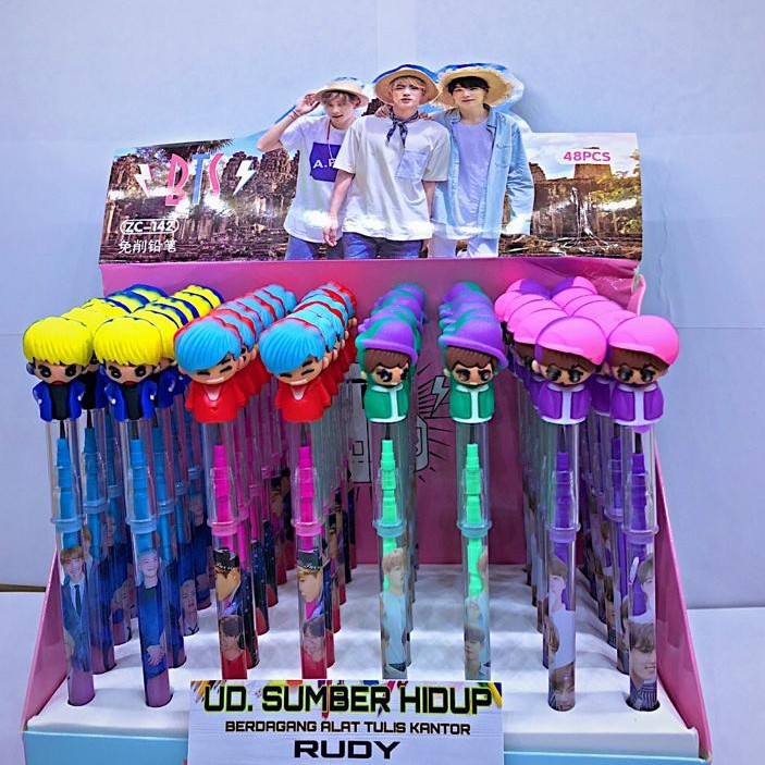 

Pencil Bensia Motif BTS (ZC-142), Harga Persatuan/pcs