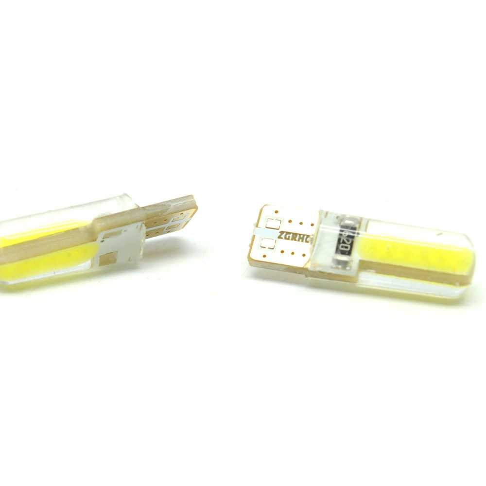 Best Seller ! Lampu Mobil Headlight LED T10 W5W 2 COB 2PCS