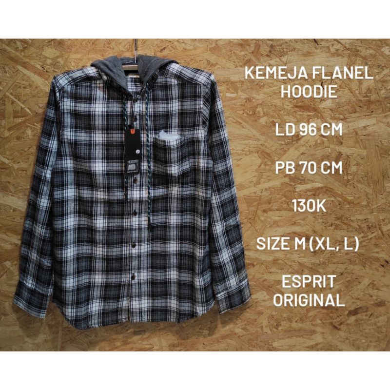kemeja flanel hoodie distro